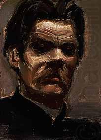 Portrait of Maxim Gorky, Akseli Gallen-Kallela